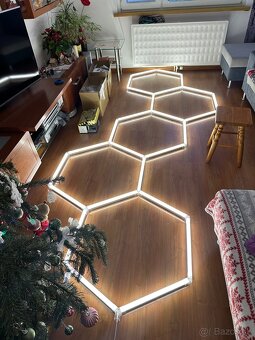 LED Hexagon svetlá 3000K - 2