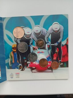 Sada Slovenských minci Turín 2006 - 2