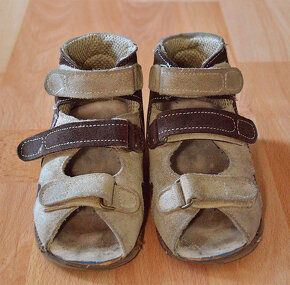 Kozene sandalky Podotech, VD 18,7cm, vel. 29 - 2
