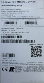 tablet Lenovo Tab M10 plus 2023 - 2
