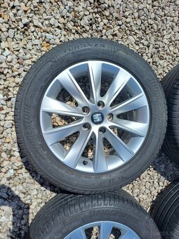 hlinikové disky-Seat/Vw/Skoda,--6,5Jx16-ET-46--5x112 - 2