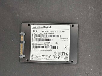 4TB WD Blue 2,5" SSD - 2