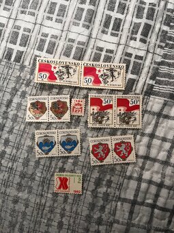 Historické poštové známky - 2