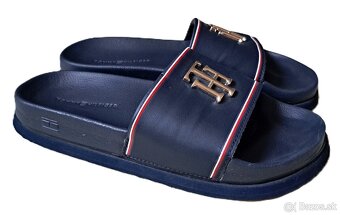 Dámske šľapky zn. Tommy Hilfiger, veľ. 38/39 - 2