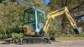 Minibager Yanmar SV17EX 1.9T Hyd, svahovka+ podkop 2450Mth - 2