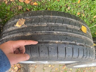 Predám Letné Pneumatiky R17 originál Audi - 2