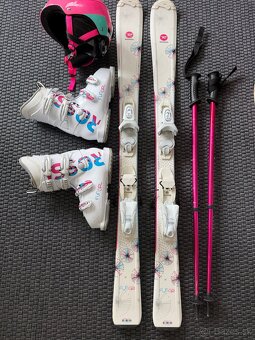 Detské/juniorské lyže Fun girl vlocky 120cm - 2