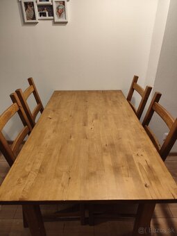 Jedálenský stôl so stoličkami - 2