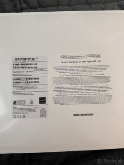 MacBook Air 13.6” M2 – 16GB / 256GB – NOVÝ - 2