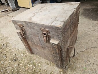 Vojenska drevena krabica bedňa 5. - 2
