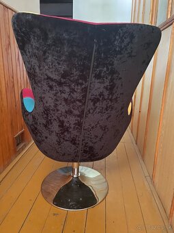 Patchwork kreslo Butterfly - 2