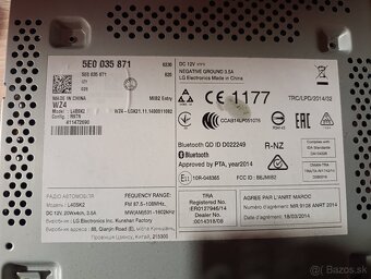 Autorádio škoda Octavia - 2