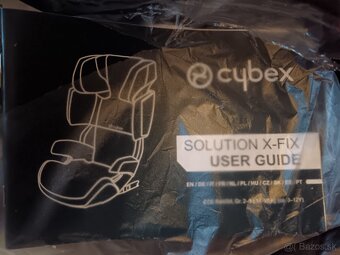 Autosedačka detská Cybex SOLUTION X-FIX Black - 2
