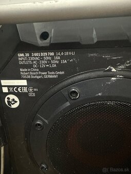 Bosch stavebné radio - 2