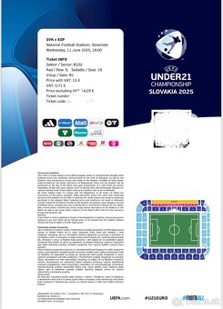 ESP - SVK, Euro U21, Slovensko - Španielsko - 2