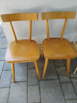 Predam dve retro stoličky a dve detske retro - 2