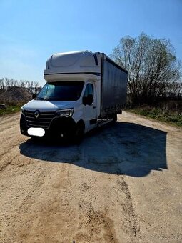 🚚 Renault Master 2.3 dCi Valník s plachtou, spacia nadstavba - 2