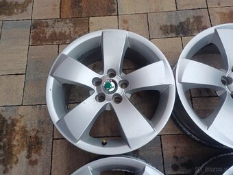 hlinikové disky Skoda-Fabia II Scout--61/2Jx16-ET-38--5x100 - 2