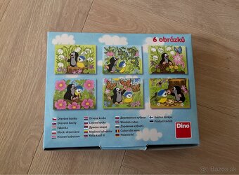 Krtko kocky, krtko kniha puzzle, kocky, puzzle - 2