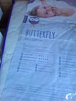 Matrac Traumeland Butterfly 60x120cm - 2