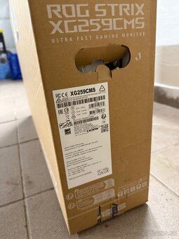 ASUS ROG Strix XG259CMS 24,5"/IPS/FHD/310Hz/1ms/Black/3R - 2