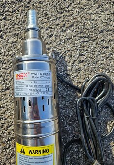 Ponorne hlbinne čerpadlo na vodu - 2