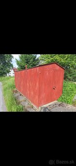 Plechova garáž, unimo bunka - 2