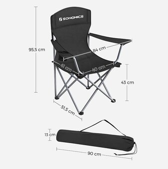 kempingové kreslo nove - 2