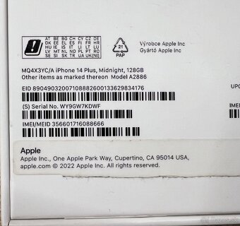 iPhone 14 plus 128GB black - 2