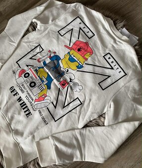 Mikina offwhite S - 2