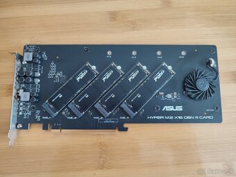 ASUS HYPER M.2 ×16 Gen 4 Card + 4x4TB NVME - 2