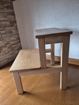 ✅Drevená dvojstupňová stolička / schodík✅ - 2