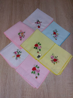 Retro kapesníky 10ks - 2