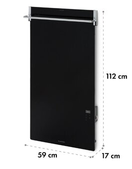 Panelovy infra radiator s Wifi - 180 E - 2