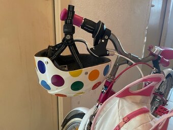 Predám detský bicykel BTWIN s príslušenstvom - 2