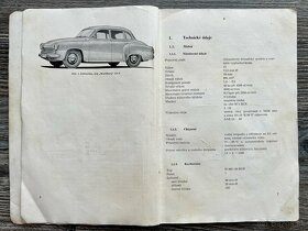 Obsluha a údržba automobilu Wartburg 311 ( 1963 ) - 2
