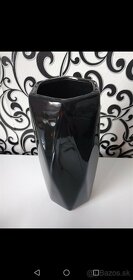 Váza čierna lesklá - 2