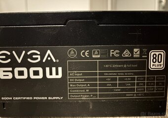 PC Zdroj EVGA 600 W - 2