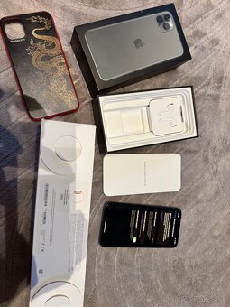 ✅ Apple iPhone 11 Pro Max 256gb 100% Baterka + Watch 4 44mm - 2