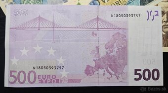 Bankovky EÚ - 500 € v stave aUNC - 2