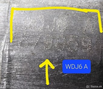 PREVODOVKA WDJ6A 6 RÝCHLOSTNÁ Hyundai i30 1.6 CRDI 2013 D4FB - 2