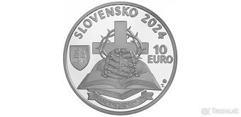 10 Euro 2024 Ján Cryzostom Korec, kvalita proof - 2