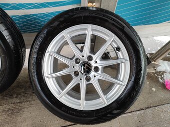 Elektróny 205/55 R16 + letné gumy (0324) - 2