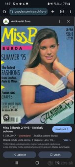 Stare časopisy Verena a Miss B...rok 1990/91 - 2