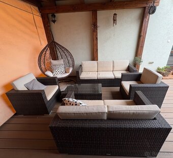 Ratanové sedenie exterio - 2