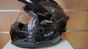 PRILBA LS2 EXPLORER CARBON M - 2