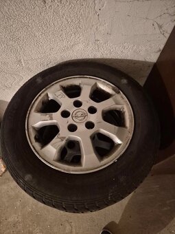 Hlinikove disky opel R15 - 2