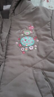 Dievčenská zimná bundička 74-80 - 2