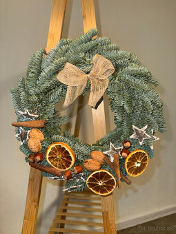 Vianočný veniec na dvere - 2