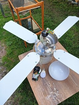 Lampa s ventilátorom - 2